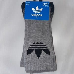 3pk Adidas socks 6-12